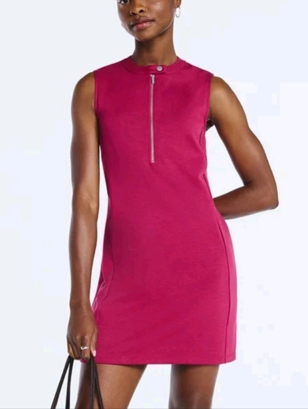 Scoop Women's New Scubaknit Moto Dress, Size Small NWT